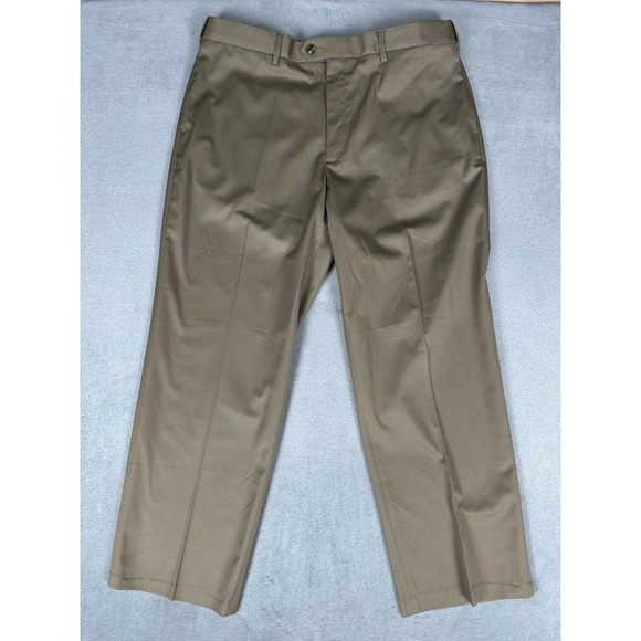 Perry Ellis Other - Perry Ellis Slacks Mens 38x30 Antelope Portfolio Premium Flex Twill Relaxed NWT